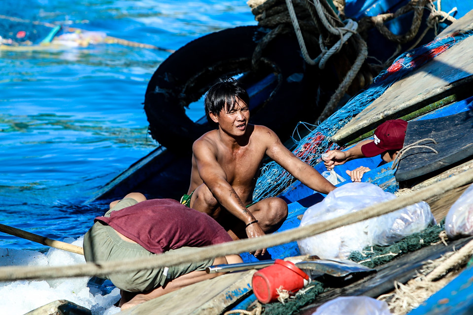 12 tàu cá ở Côn Đảo bị bão số 16 đánh chìm và hư hỏng